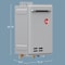 Rheem RTG Series 7 GPM 160,000 BTU 120 Volt Residential Outdoor Liquid Propane Tankless Water Heater RTG-70XLP-3 - alternate 3
